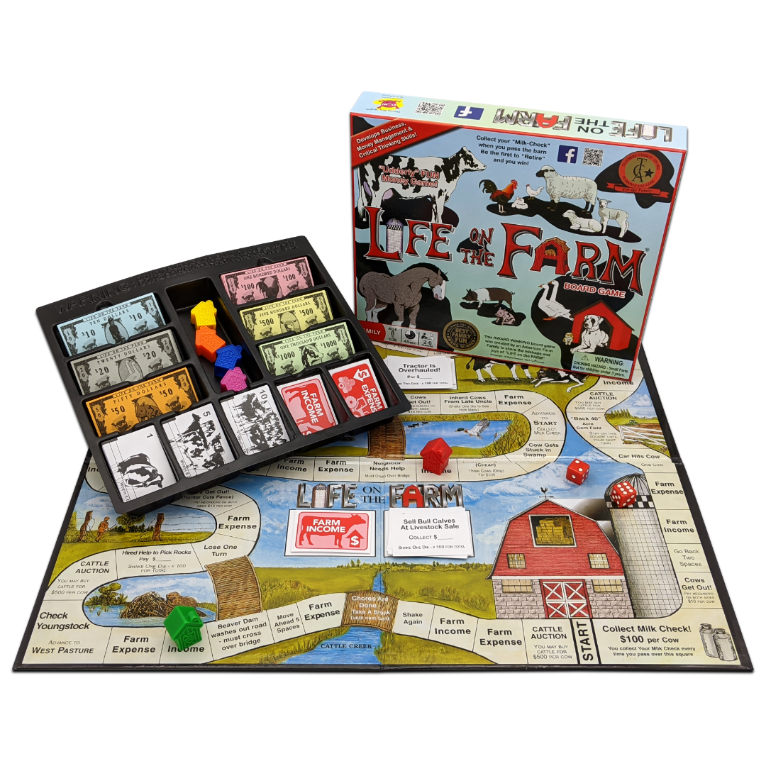 About the Life on the Farm board game